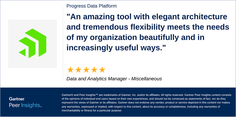 An amazing tool with elegant architecture and tremendous flexibility meets the needs of my organization beautifully and in increasingly usefull ways.