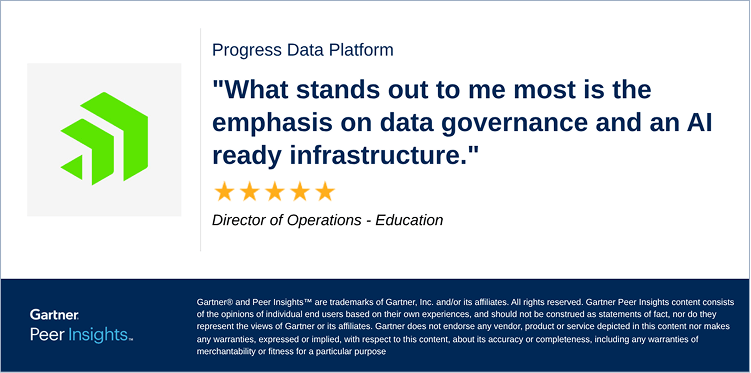 What stands out to me most is the emphasis on data governance and an AI ready infrastructure.