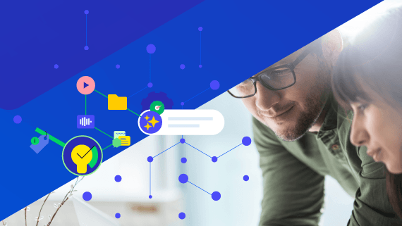 who people standing next to interconnected data