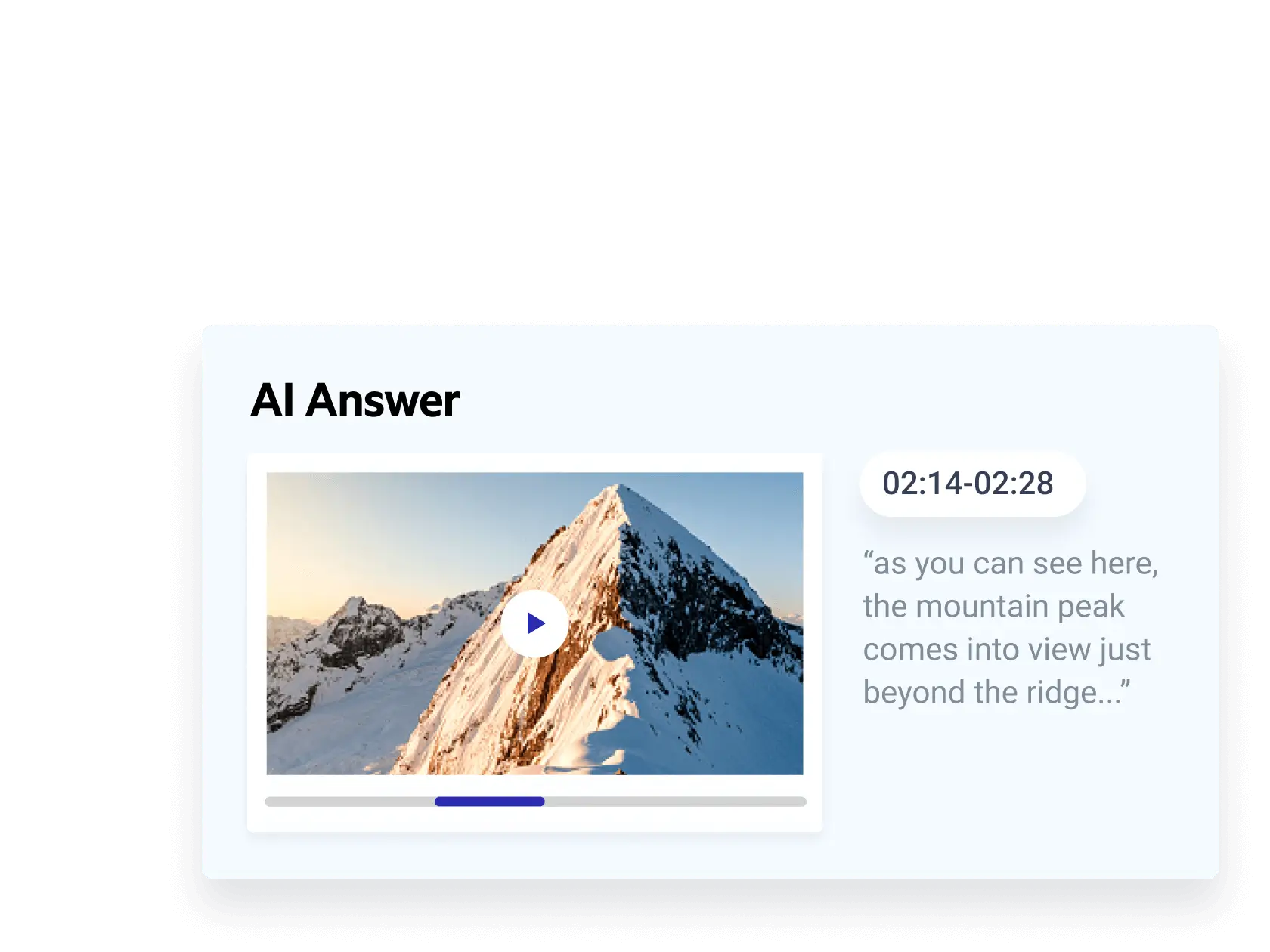 Illustration - AI Video Indexing and Search
